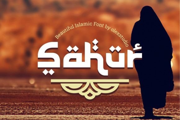 Elevating Typography with Islamic Heritage: The Sahur Display Font
