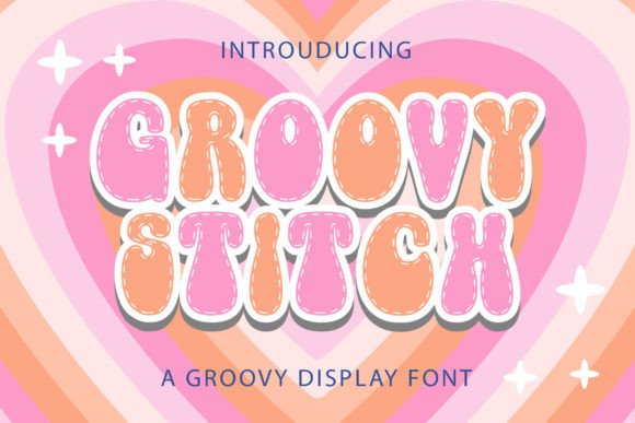 Groovy Stitch: A Retro Font for Modern Creatives