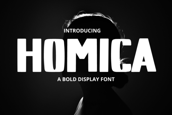 Homica: A Bold Display Font to Bring Designs to Life