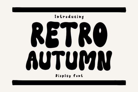 Retro Autumn: The Groovy Horror Font for Halloween