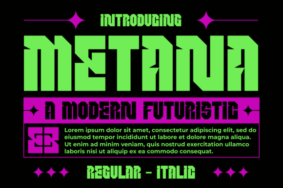 Unlocking Creative Potential with the Metana Display Font
